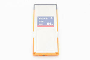 ★実用品★ SONY ソニー SBS-64G1A SxSメモリーカード SxS-1 64GB #6955