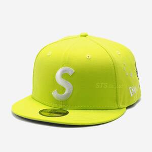 8 Supreme Characters S Logo New Era シュプリーム ニューエラ green