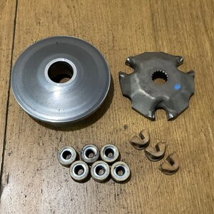 【A27-6】スズキ アドレスV125S CF4MA プーリーセット 動作確認済み 純正部品