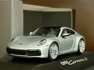 1/43 特注 ミニチャンプス ポルシェ 911(992) カレラ S シルバー 1:43 Minichamps Porsche 911(992) Carrera S 2019 dolomite silver