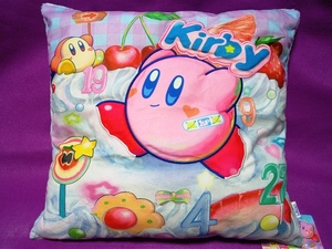 星のカービィ Kirby × monet アップリケクッション「ケーキ」　フリュー★新品・タグ付き