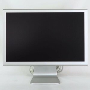 1円【ジャンク】Apple アップル/Cinema Display 20インチフラットパネルモデル 液晶モニター/M9177J/A A1081/81