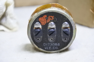 Western electric ウエスタン　D173084　マイクユニット　NIB　未使用元箱入り　貴重品