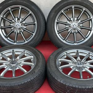 ENKEI製。HONDA ホンダ オデッセイ 純正 17インチ×7J +55 PCD114.3/5穴SEIBERLING SL201 225/55R17ラジアル4本。ヴェゼルにも。