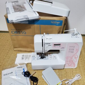 brother ブラザー コンピューターミシン OB510 通電確認済み CPV7010 人気 希少品 手工芸 ハンドクラフト 裁縫 アンティーク ミシン