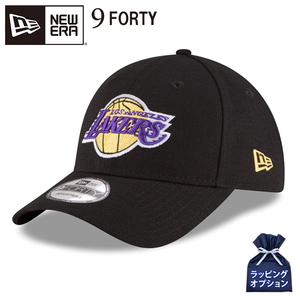 NEWERA NE ニューエラ キャップ LOS ANGELES LAKERS LA ロサンゼルス・レイカーズ 9FORTY ブラック NBA バスケ プレゼント 八村 塁 メンズ