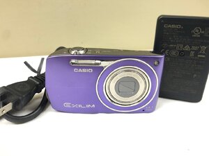 【Y-1091】CASIO EXILIM EX-Z2000 カシオ エクシリム コンパクトデジタルカメラ デジカメ BC-110L 充電器付 バッテリー無【千円市場】