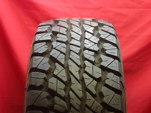 タイヤ単品 1本《ダンロップ》グラントレックAT1[ 265/75R16 ]9.5分山★ホワイトレター・ハマーH3・タホ・ユーコン・サーフ・プラド等n16