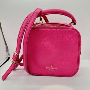 Kate Spade ケイトスペード cecil court bobi ハンドバッグ ショルダーバッグ PXRU5121-670 ショッキングピンク系 2WAY