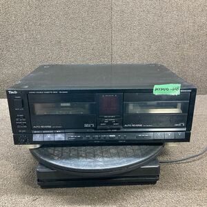 MYM10-628 激安 カセットデッキ Technics STEREO DOUBLE CASSETTE DECK RS-D5000 通電未確認 中古現状品 ※3回再出品で処分