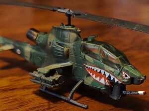 ワールドタンクミュージアム vol.4 1/144 AH-1S 陸上自衛隊 ヘリコプター コブラ シャークマウス JGSDF WTM