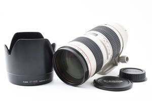 【美品】 Canon EF 70-200mm F2.8 L ULTRASONIC USM キャノン 望遠レンズ 動作確認済み #2214