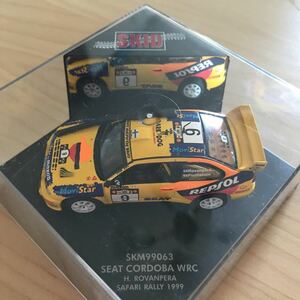 SEAT CORDOBA WRC 1999 シリアルナンバー有り