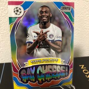 【2023-24 Topps stadium Chrome】RANDAL KOLO MUANI PSG SAY CHEESE!