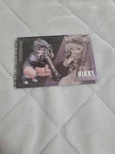 NIKKE メタリックパスコレクション カード　N