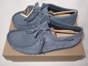 Clarks Originals クラークス Wallabee GTX ワラビー ゴアテックス blue UK9