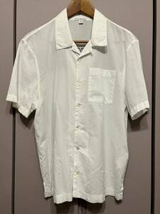 Standard James Perse ジェームスパース 半袖シャツ 刺繍 ホワイト サイズ0 トゥモローランド