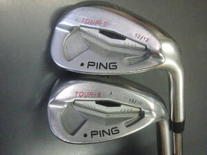 PING■ TOUR-S WEDGE Aw52-12：Sw58-10 ■ KBSTOUR：S-FLEX □ 2本SET