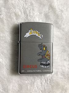 ZIPPO ジッポー オイルライター ジッポ ライター 喫煙具 Zippo 1997年製 未使用品　象　ゾウ ぞう エレファント elephant サーカス circus