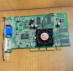 中古動作品 ATi Radeon 9100 128MB DDR AGP GPU グラフィックカード ビデオカード