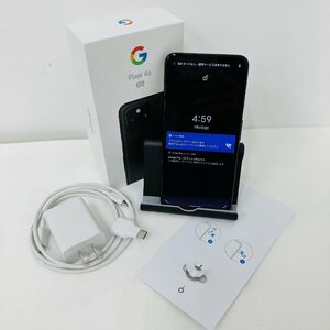 1円~ Google Pixel 4a (5G) ジャストブラック 128GB N21