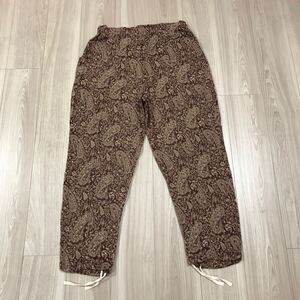 SOUTH2 WEST8 Army String Pant India Jacquard nepenthes サウス2ウエスト8 ミリタリー ペイズリー カーゴ パンツ イージー ネペンテス