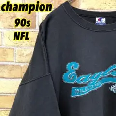【90s】チャンピオンNFLイーグルススウェットメキシコ製フィラデルフィアXL