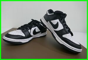 NIKE/ナイキ DUNK LOW RETRO PANDA/ダンクロー レトロ パンダ 23、5cm シューズ 中古 2501☆SE-1734☆