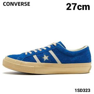 USA8.5(27cm)新品【CONVERSE STAR&BARS US SUEDE VTG.BLU 1SD323 コンバース スター&バーズ デッドストック ヴィンテージ品再現】