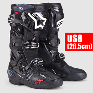 ★即納★【15%OFF】ALPINESTARS TECH10エンデューロブーツ　ブラック/US8(26.5cm) 【送料サービス】