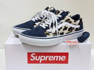 SUPREME×VANS/シュプリーム×バンズ/23FW/Leopard Old Skool/レオパードオールドスクール/スニーカー/靴/SIZE 27.5cm/美品