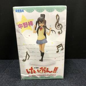 【未開封品】新品未開封 セガ エクストラフィギュア vol.3 けいおん K-ON 中野梓 プライズ SEGA Figure Q202