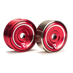 REVO TENSIONER PULLEYS - TOYOTA 86（ZN6) / SUBARU BRZ(ZC6)：RACESENG：テンショナープーリーセット：FA20：レッド