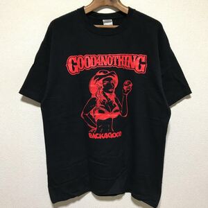 [送料無料]GOOD4NOTHING/グッドフォーナッシング/BACK 4 GOOD TOUR 10-11 Tシャツ/バンドT/ブラック/GILDAN(ギルダン)製/Lサイズ