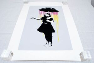 希少 WCP Banksy バンクシー NOLA MULTI COLOURED リプロダクション シルクスクリーン プリント 現代アート 限定品