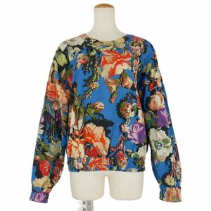 ドリスヴァンノッテン DRIES VAN NOTEN フローラル プルオーバーシャツ トップス 38 花柄 マルチカラー レディース