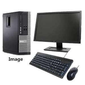 中古パソコン Windows 7 Pro 32bit 19インチ液晶セット DELL Optiplex シリーズ Core i3～/メモリ2G/HDD500GB/DVD-ROM