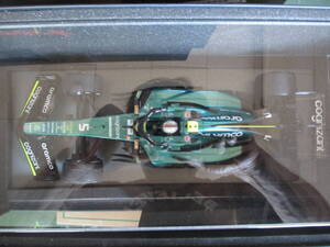 Aston Martin AMR22 No.5 Aramco Cognizant F1Team AbuDhabi GP 2022 `Last Race` Sebastian Vettel （1/18スケール F1 18S775）ミニカー