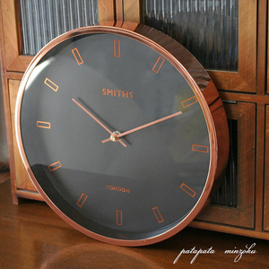 SMITHS FIRECAST ファイヤーキャスト ウォールクロック 掛時計 クラシック パタミン 時計 掛け時計 新築祝い