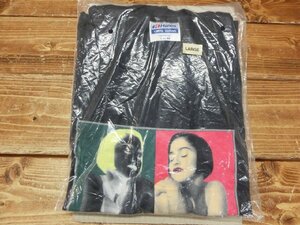 【H5-1535】レア 未開封 マドンナ 1990年 ビンテージ バンドＴシャツ MADONNA　ヴィンテージ ロック USA 古着 サイズL 同梱可【千円市場】