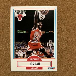 Fleer 1990 マイケルジョーダン　Mlchael jordan NBA Chicago Bulls 