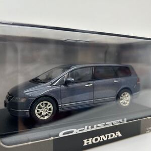 HONDA ディーラー特注 HDC 1/43 Odyssey ホンダ オデッセイ グレイッシュモーヴメタリック カラーサンプル ミニカー モデルカー RB1