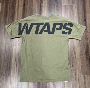 WTAPSダブルタップスTシャツSTENCIL オリーブWTVUA