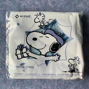 スヌーピー ジャガードハンドタオル SNOOPY ニッセイ　日本生命　ユニバーサルスタジオ