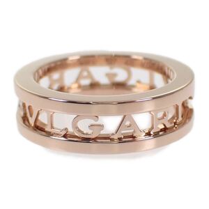 【BVLGARI】ブルガリ BVLGARI ビー・ゼロワン ロゴ スパイラル 358717 リング K18ピンクゴールド 48 レディース【ジュエリー/アクセサリー