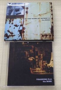 tha BOSS IN THE NAME OF HIPHOP II（通常盤）特典CD付　サイン入り　中古邦楽CD