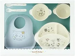 【送料無料】サンリオ(Sanrio Baby) サンリオキャラクターズ 食器セット(Sanrio Baby) 693421