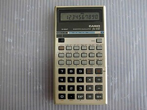 関数電卓/CASIO fx-550