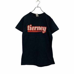 GILDAN 半袖 プリントTシャツ S ブラック ホワイト レッド ギルダン クルーネック tierney 古着卸 アメリカ仕入 a604-5815