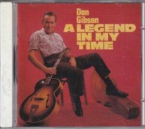 CD (輸入盤) 　Don Gibson ： A Legend In My Time (Bear Family BCD-15401)